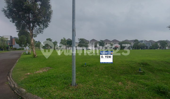 Kavling Hoek 378m2 di Cluster Alam Suvarna Sutera Tangerang 1K900034  2