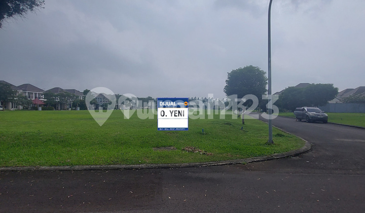 Kavling Hoek 378m2 di Cluster Alam Suvarna Sutera Tangerang 1K900034  1