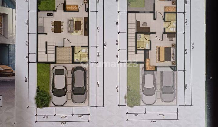 Rumah 2 Lantai di Cluster Catriona Suvarna Sutera Tangerang 1K8000RZ 2