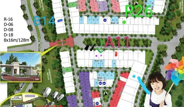 For Sale: Cepati Plot Ready to Build in Amalfi Cluster, Gading Serpong For Sale: Cepati Plot Ready to Build in Amalfi Cluster, Gading Serpong