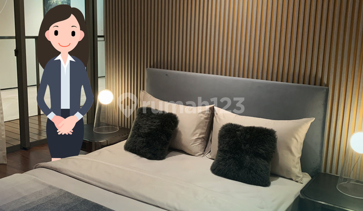 kamar tidur dijual apartemen premium di tengah