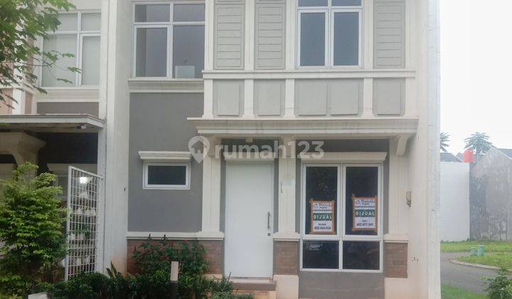 Dijual rumah Bagus Hoek Depan Taman Cluster Visalia kota wisata 1