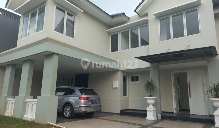 Disewakan Rumah Bagus Semi Furnish & Kolam Renang Pribadi 1