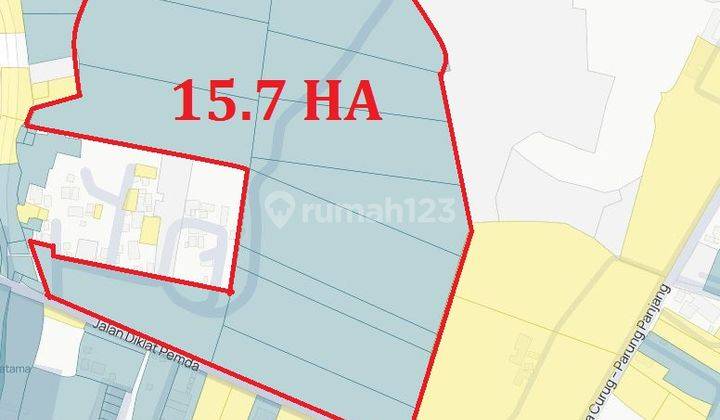 Di Jual Tanah 15 Hektar Jl Raya Diklat Pemda Karawaci Tangerang 1