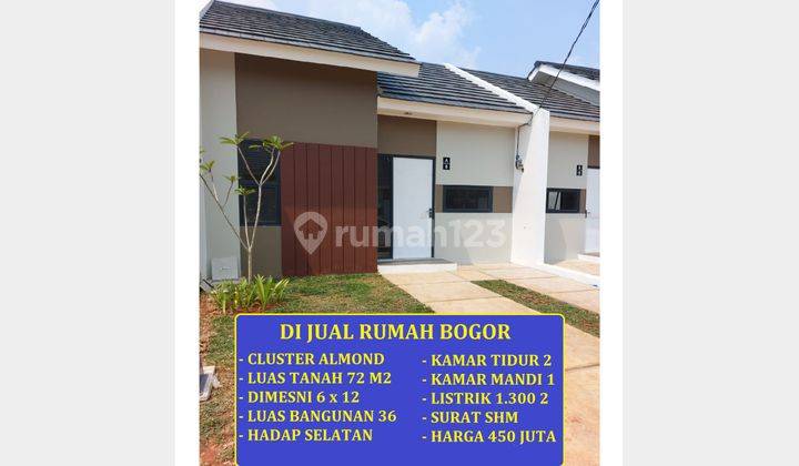 di jual Rumah Bagus padma hills cluster almond Gunung Sindur Bogor 1