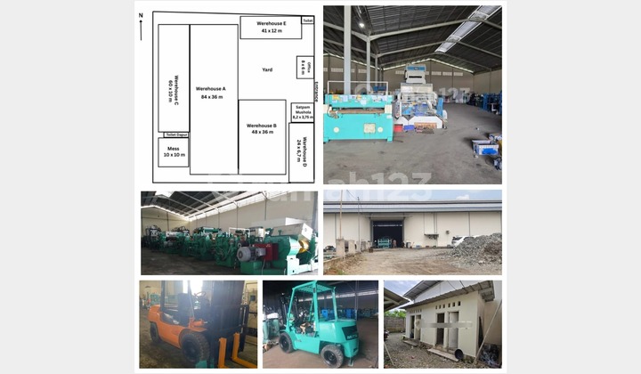 For sale 1 hectare factory warehouse in Cikupa Tangerang For sale 1 hectare factory warehouse in Cikupa Tangerang