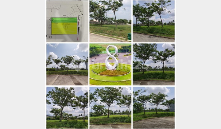 for sale 400 square meter plot Citra Garden 8 West Jakarta