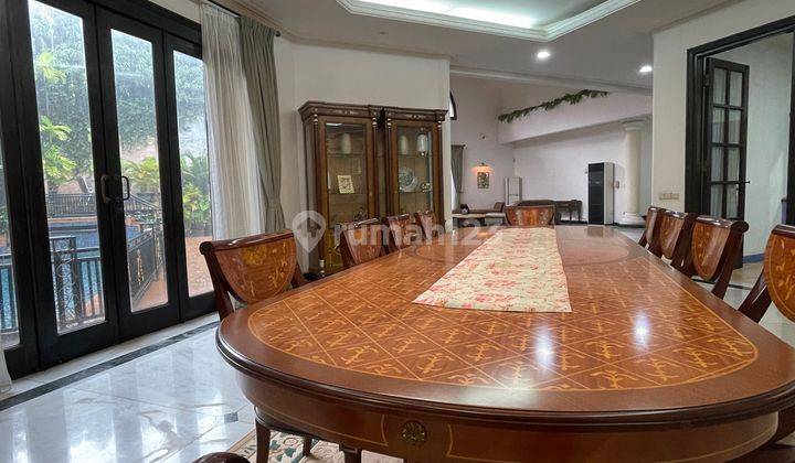 Rumah Luxury Mewah Semi Furnished Siap Huni di Simprug Golf Jakarta Selatan 2