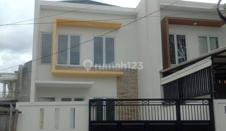 Rumah Minimalis 2 Lantai Baru Ada Kamar Bawah Shm Kav Hankam, Karang Tengah Ciledug Tangerang Unfurnished 1