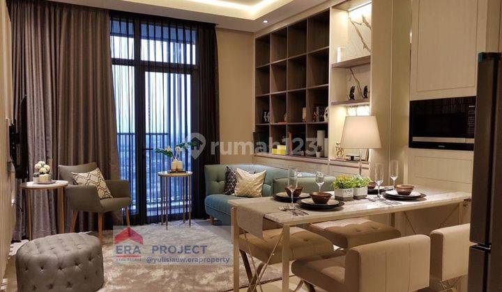 Dijual Apartemen ekslusif ciputra international 2 Br lantai tinggi full furnished Mewah super cantik siap huni jakarta barat 1