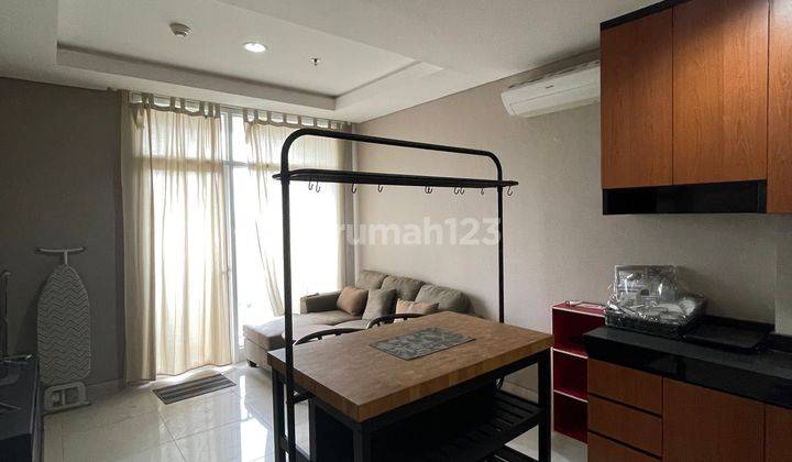 sewa apartemen ekslusif ciputra international  1 kamar 3 kasur latai rendah full furnished siap huni jakarta barat 2