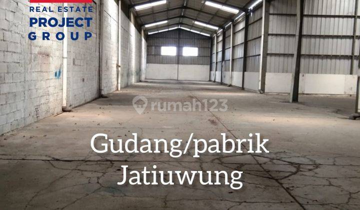 Gudang Pabrik di Alam Jaya, Tangerang Bagus SHM  1