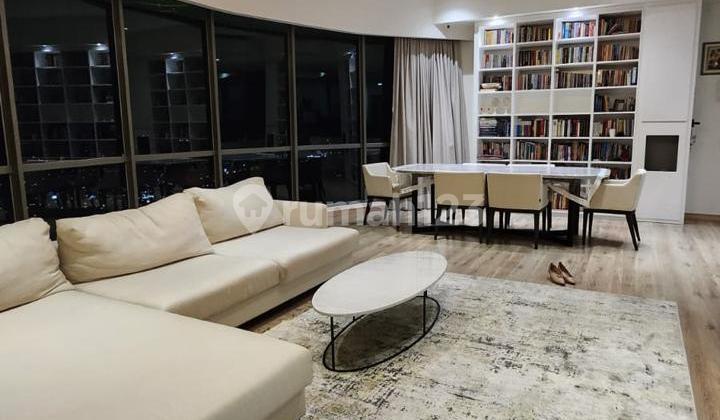 Apartemen 3 Kamar Tidur Unit Langka View 180 Furnished Bagus St. Moritz New Presidential Jakarta Barat Connecting Mall Lippo 2