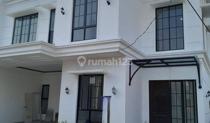 Rumah Baru 2 Lantai Model Fasad Modern Classic di Nusaloka Bsd 1