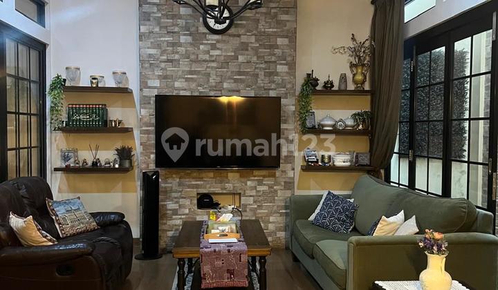 Beautiful Furnished 2-Story House with SHM in Griya Loka Bsd Ready to Occupy