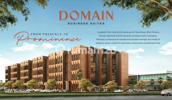 Luxury 4-Story Business Space Ready for Use in Alam Sutera, Excellent Location