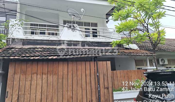 Rumah Dijual Di Jl Batu Zamrut Kayu Putih Jakarta Timur 2