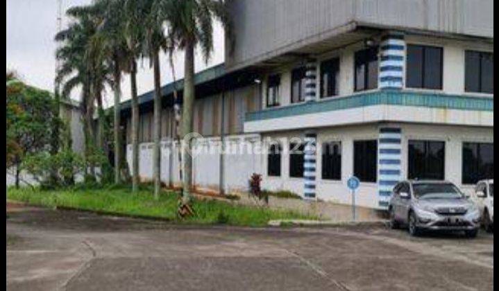 Pabrik dijual di jl raya cikande- rangkas bitung km 10 serang 5
