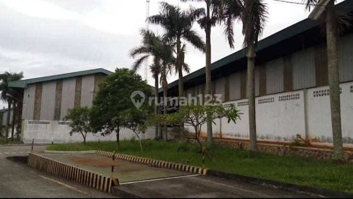 Pabrik dijual di jl raya cikande- rangkas bitung km 10 serang 13