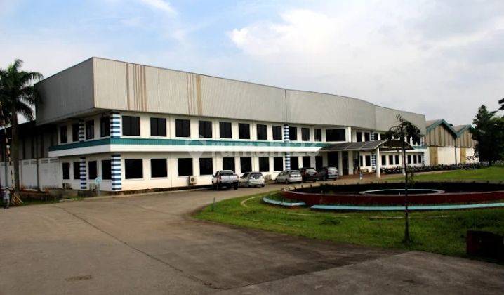 Pabrik dijual di jl raya cikande- rangkas bitung km 10 serang 15