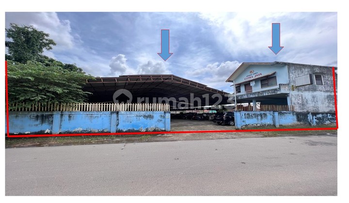 Gudang dijual di jl husni thamrin sukarame palembang 1