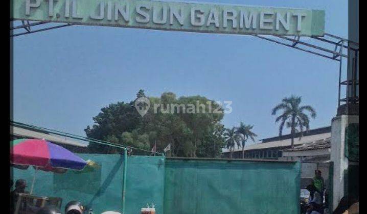 Di jual pabrik PT IL JIN SUN GARMENT bungursari purwakarta 1