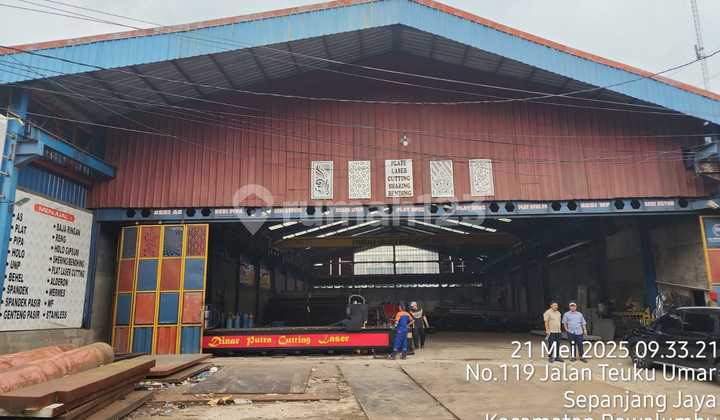 Warehouse for Sale on Jl Teuku Umar, Rawalumbu, Bekasi City
