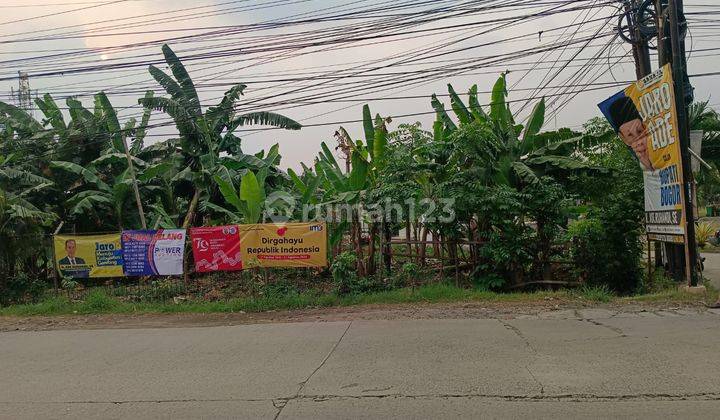 Tanah Dijual Di Jl Raya Gunung Putri Tlajung Udik Kab.bogor 1