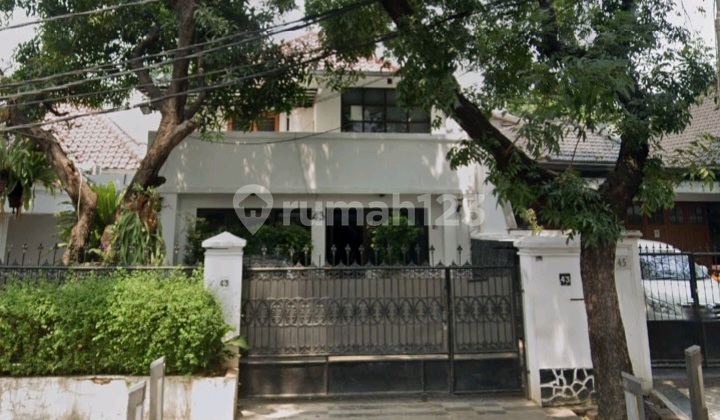 Rumah Dijual Cepat Di Jl Yusuf Adiwinata Menteng Jakarta Pusat 1