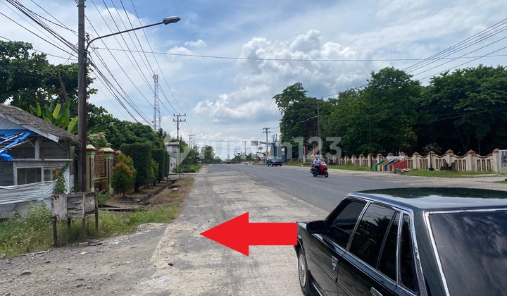 Tanah Dijual di Jl Lintas Sumatera Kota Baru Martapura Sumsel