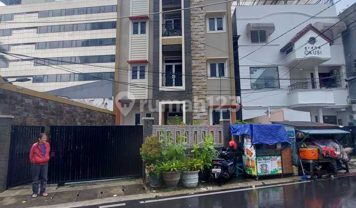 Dijual Kost 4 Lantai Di Jl Kebon Sirih Menteng Jakarta Pusat