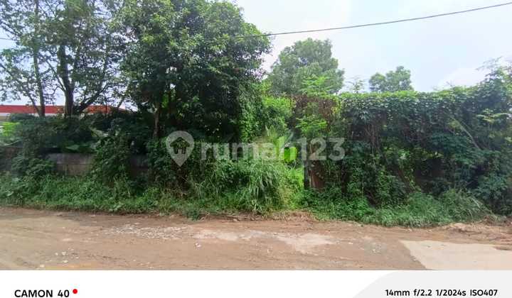 Tanah Dijual Di Jl Raya Brigade Gunung Putri Bogor