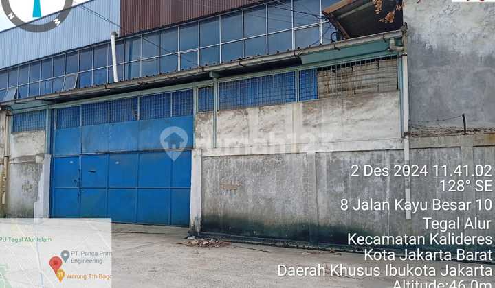 Gudang Dijual di Pergudangan Miami Kalideres Jakarta Barat