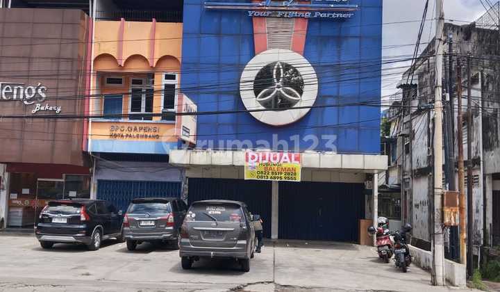 Shop House for Sale on Jl Jenderal Sudirman, Palembang City