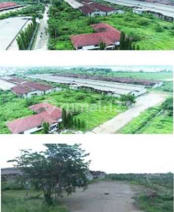 1 Bidang Tanah Beserta Bangunan Di Klari Karawang Jawa Barat Luas 9 Hektar