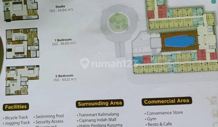 Diofer 1 yunit 1824 di Apartemen LRT City Jatibening 2