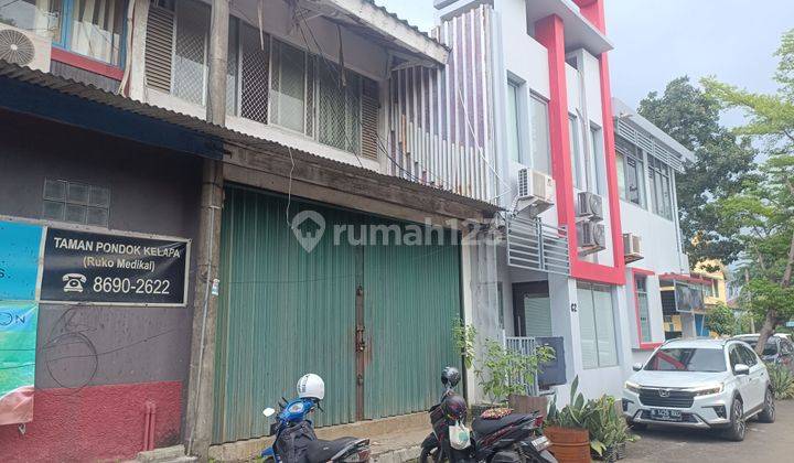 Ruko 2 lantai di depan kelurahan Pondok Kelapa 2