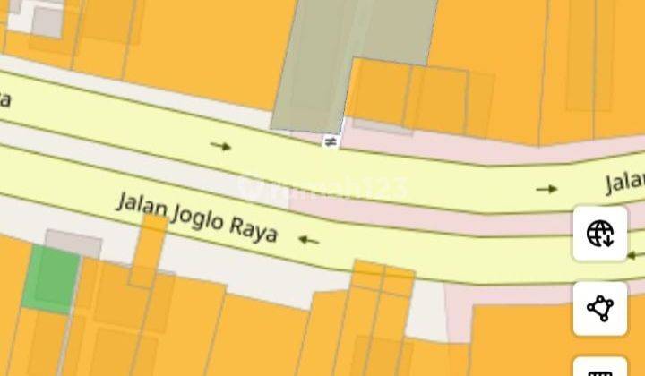 Tanah di Jl. Joglo Raya, Jakarta Barat dekat Kelurahan Joglo  2