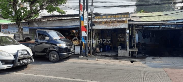 Di Jual Cepat Tanah dipinggir Jalan Raya Peta Barat SHM  2