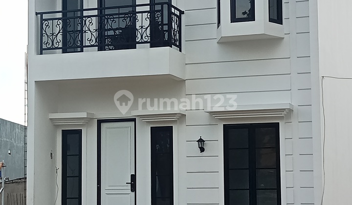 Rumah Baru 2 Lantai Cluster Pinggir Jalan Raya Cipayung Cibubur