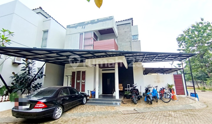 Rumah 2 Lantai Hook 4 Menit ke LRT Harjamukti Busway Gt Jagorawi 1