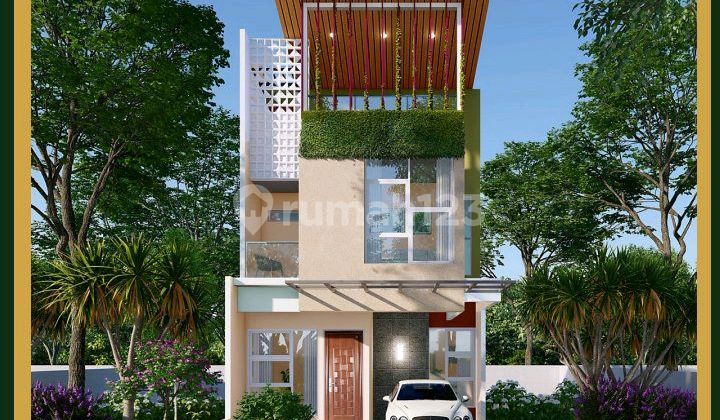 Rumah 2 Lantai Cluster Tepi Jalan Raya Cilangkap Cipayung Cibubur 1
