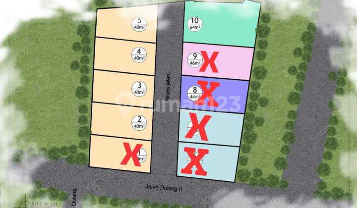 New 2-Story House One Gate Kalisari 2 Cijantung East Jakarta