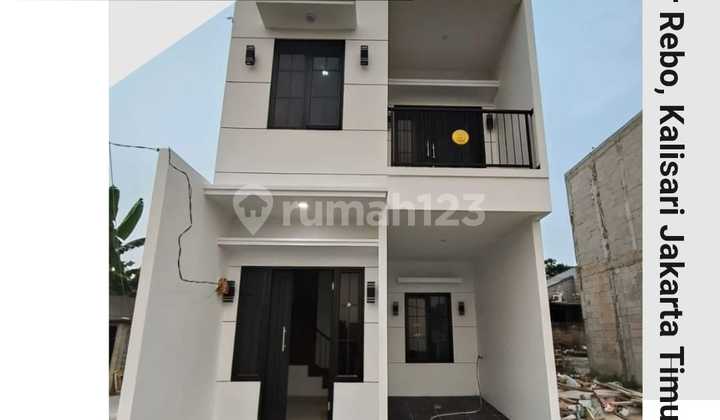 Rumah Baru 2 Lantai One Gate Kalisari 2 Cijantung Jakarta Timur