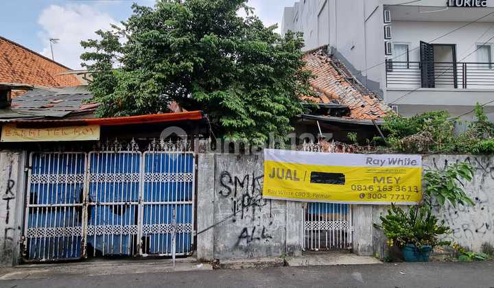 Dijual Rumah Tua Hitung Tanah di Mangga Besar, Jakarta Barat