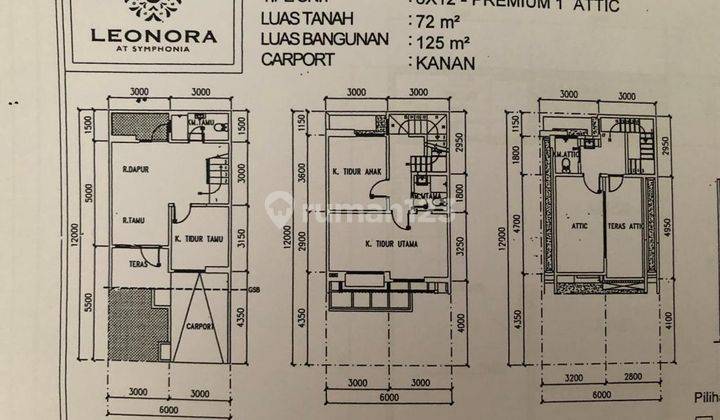 Wts Rumah Cluster Leonora Symponia Gading Serpong 2