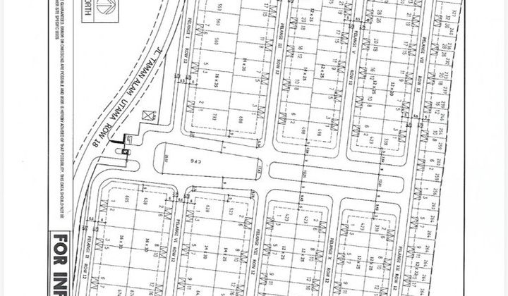 Kavling Hoek Sutera Pelangi Alam Sutera
