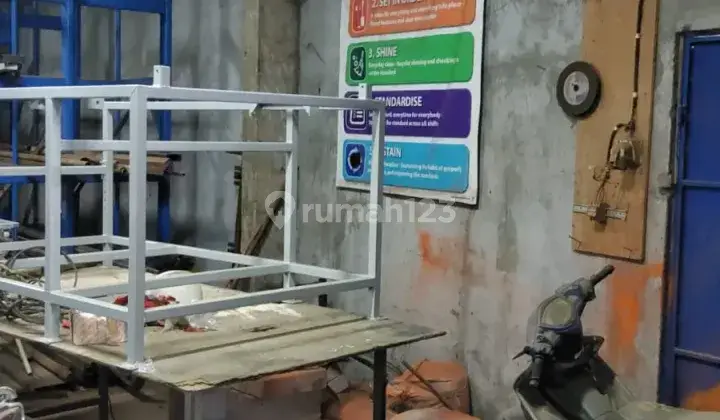 Dijual workshop 2 sekaligus di setu Bekasi Bagus SHM 7