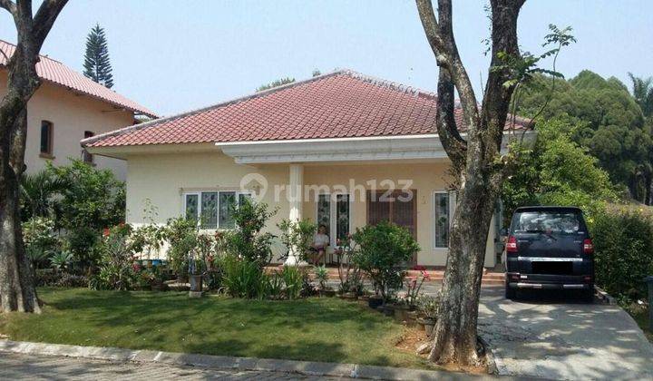 Rumah 1 Lantai ,bagus, Tanah Luas ,shm, Rancamaya Golf Estate 1