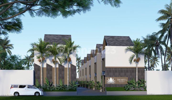 Modern Two-Story House in West Denpasar 2